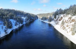‘Voyageur Past and Present’ – French River – Hwy. 69