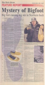 James Bay newspaper clipping