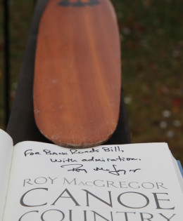 ‘Canoe Country’  Book and Roy McGregor
